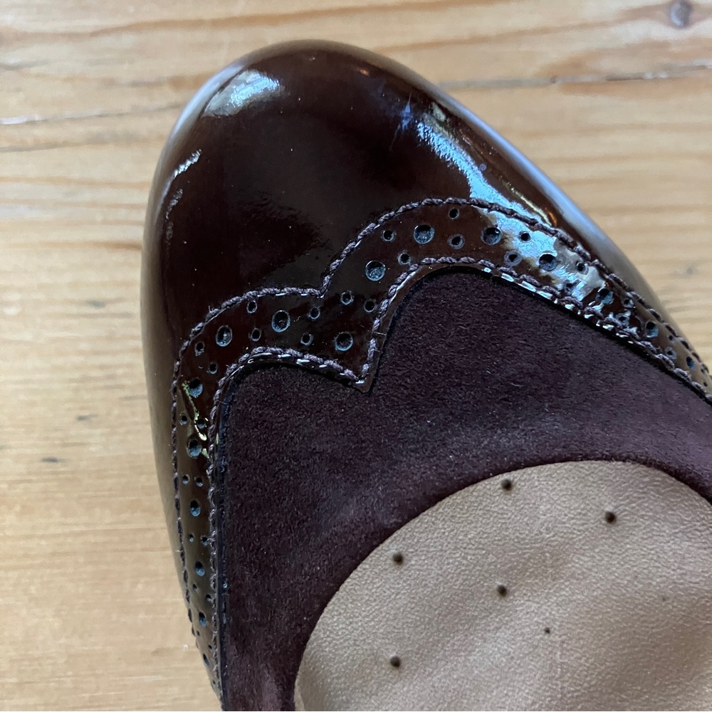 L.L. Bean Dark Brown Leather Flats - Picture 12 of 15